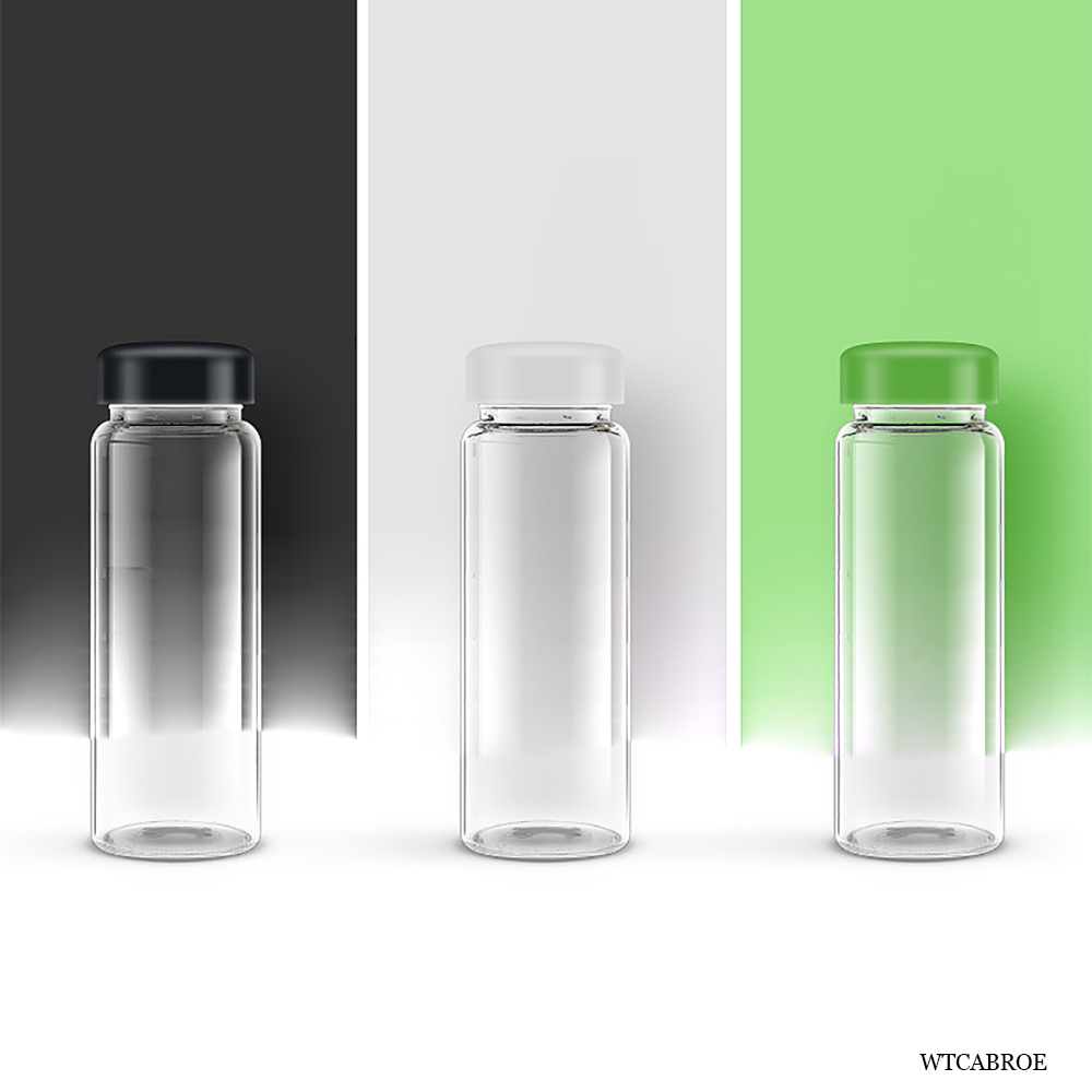 420 ml tragbare Glas-Wasserfla – Outdoor Sport Glass Water Bottle Bewertung und Preis